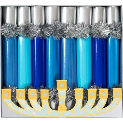 Hanukkah Candles Slim Crackers, 10 Inch - 8 per box