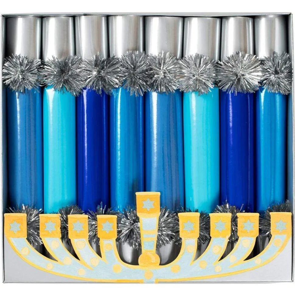 Hanukkah Candles Slim Crackers, 10 Inch - 8 per box