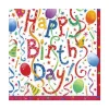 Happy Birthday Paper Luncheon Napkins - 20 Per Package