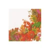 Harvest Garland White Boxed Cocktail Napkins - 40 Per Box
