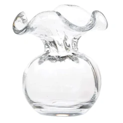 Hibiscus Bud Vase in Clear - 1 Each