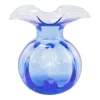 Hibiscus Bud Vase in Cobalt - 1 Each