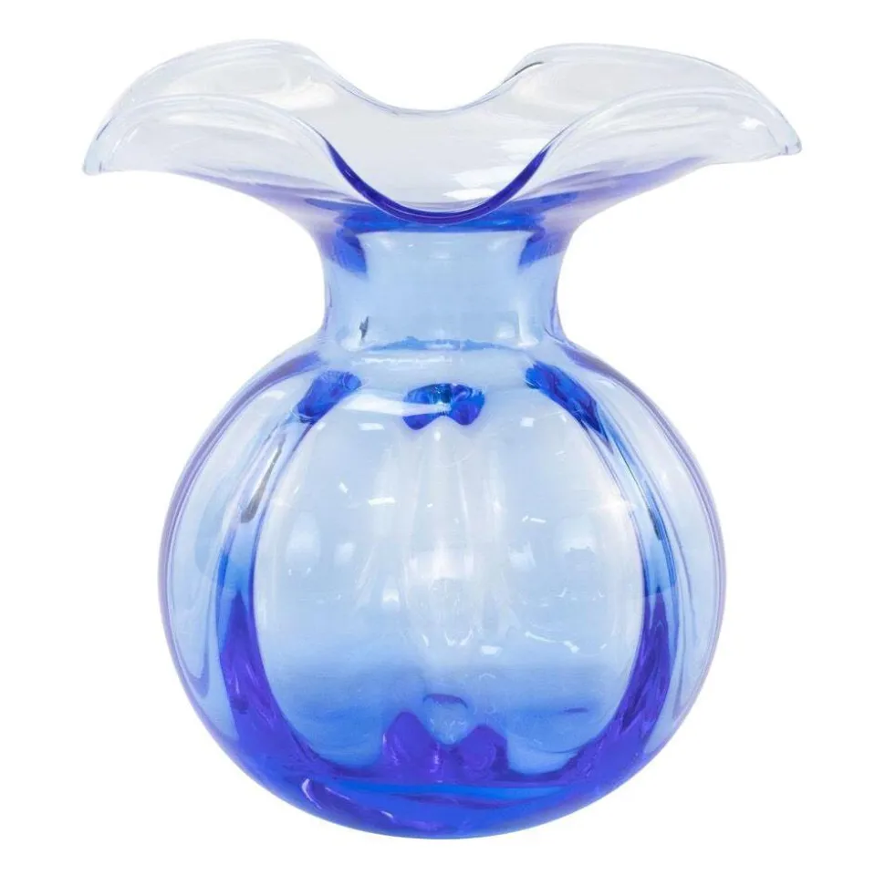 Hibiscus Bud Vase in Cobalt - 1 Each