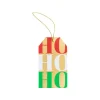Ho Ho Ho Classic Foil Gift Tags - 4 Per Package