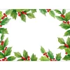 Holly Adhesive Labels - 12 Per Package