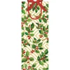 Holly And Fretwork Gift Bags - includes 1 Gift Bags