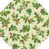 Holly And Fretwork Hardback Placemat - 1 count