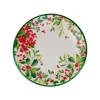 Holly Chintz White Dinner Plates - 8 Per Package