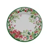 Holly Chintz White Salad & Dessert Plates - 8 Per Package