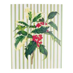 Holly Sprig Petite Boxed Christmas Cards - includes 15 cards & envelopes