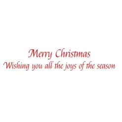 Holly Topiary In Red Pot Classic Boxed Christmas Cards - includes 15 cards & envelopes