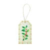 Holly Trellis Classic Gift Tags - 4 Per Package