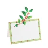 Holly Trellis Die-Cut Place Cards - 8 Per Package