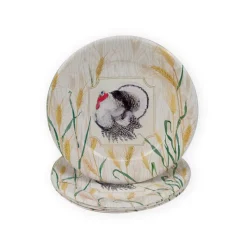 Homestead Turkey Taupe Dinner Plates - 8 Per Package