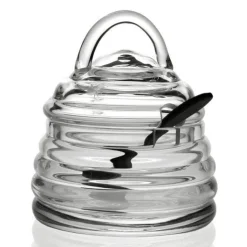 Honeybee Honey Jar & Spoon