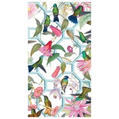Hummingbird Trellis Paper Guest Towel Napkins - 15 Per Package