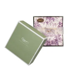 Hunting Toile Aubergine Boxed Cocktail Napkins - includes 12 Boxed Cocktail Napkins