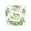Hunting Toile Evergreen Cocktail Napkins - includes 20 Cocktail Napkins