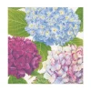 Hydrangea Garden Paper Luncheon Napkins in Blue - 20 Per Package