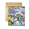 Hydrangeas and Porcelain Bridge Gift Set - 2 Playing Card Decks & 2 Score Pads
