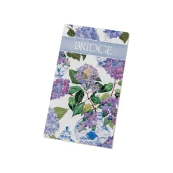 Hydrangeas and Porcelain Bridge Score Pad - 1 Each