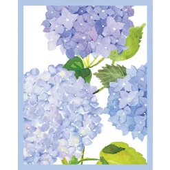 Hydrangeas and Porcelain Bridge Tally Sheets - 12 Per Package