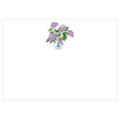 Hydrangeas And Porcelain Correspondence Cards - 12 Per Package