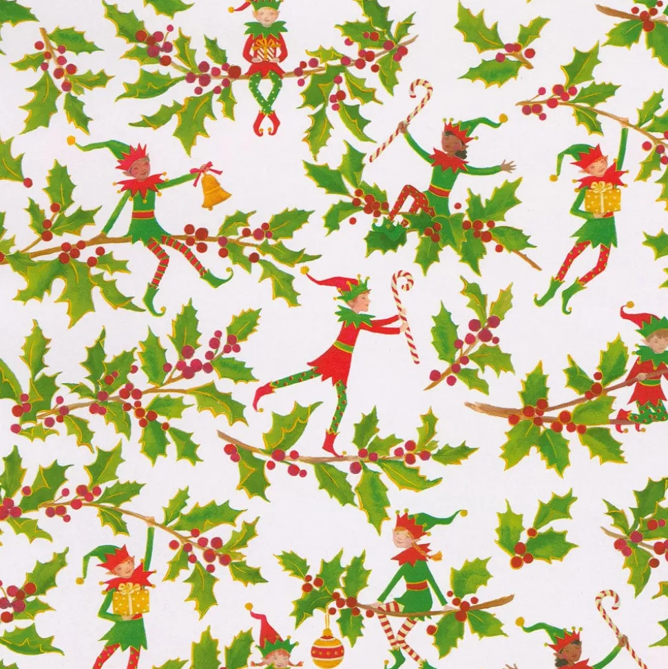 Jingle Elves Gift Wrap