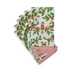 Jingle Elves Guest Towel Napkins - 15 Per Package