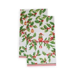 Jingle Elves Guest Towel Napkins - 15 Per Package