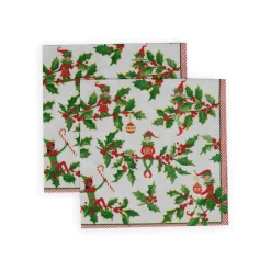 Jingle Elves Luncheon Napkins - 20 Per Package