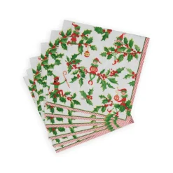 Jingle Elves Luncheon Napkins - 20 Per Package