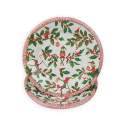 Jingle Elves Salad & Dessert Plates - 8 Per Package