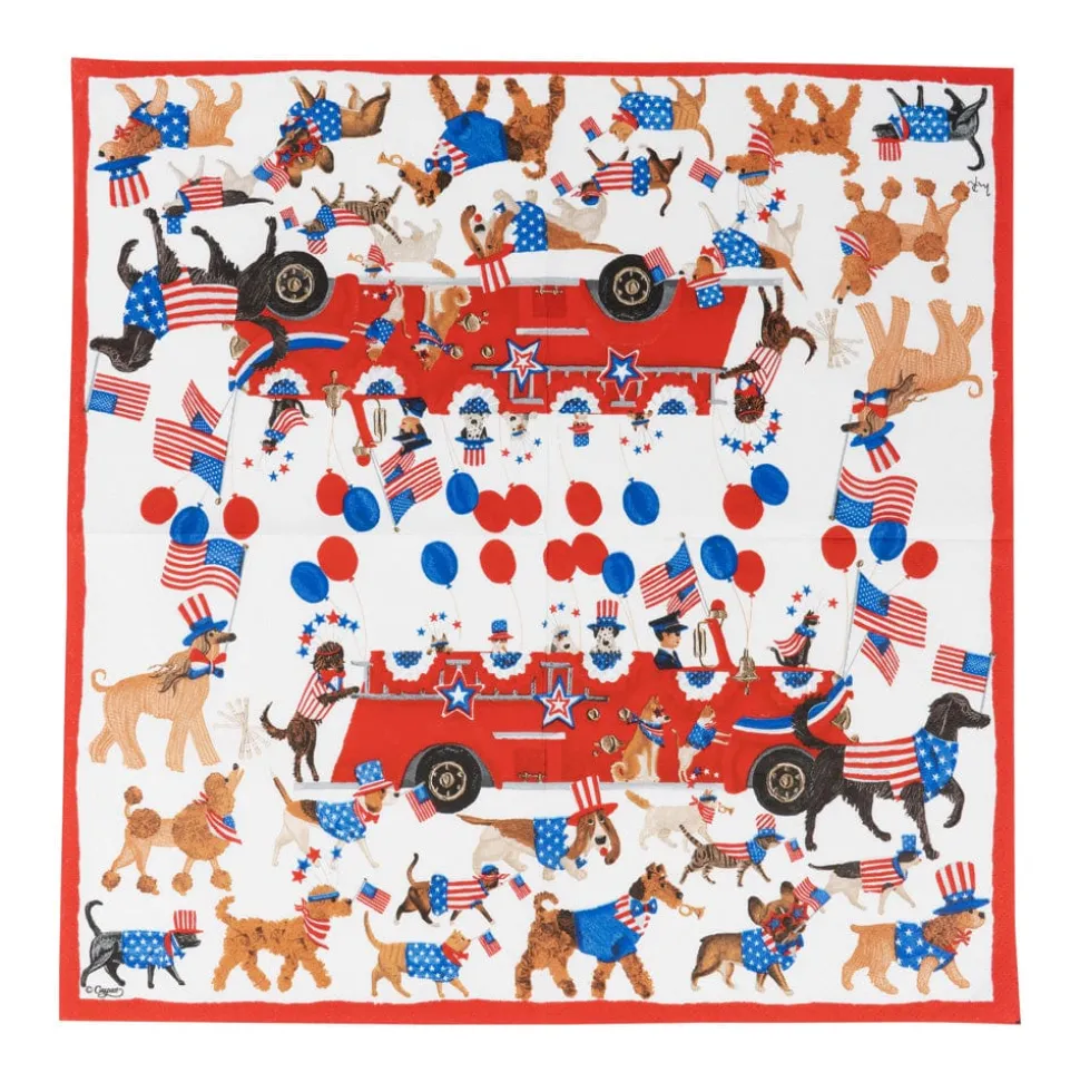 Join The Parade Luncheon Napkins - 20 Per Package