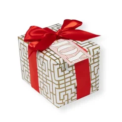 Joy Stripes Foil Gift Tags - 4 Per Package