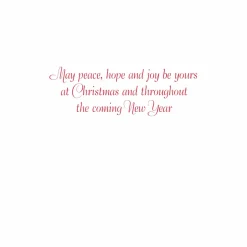 Joy To The World Large Boxed Christmas Cards - includes 15 Boxed Christmas Cards & Envelopes
