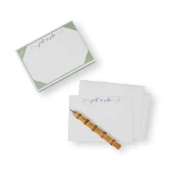 Just A Note Correspondence Cards - 12 Per Package