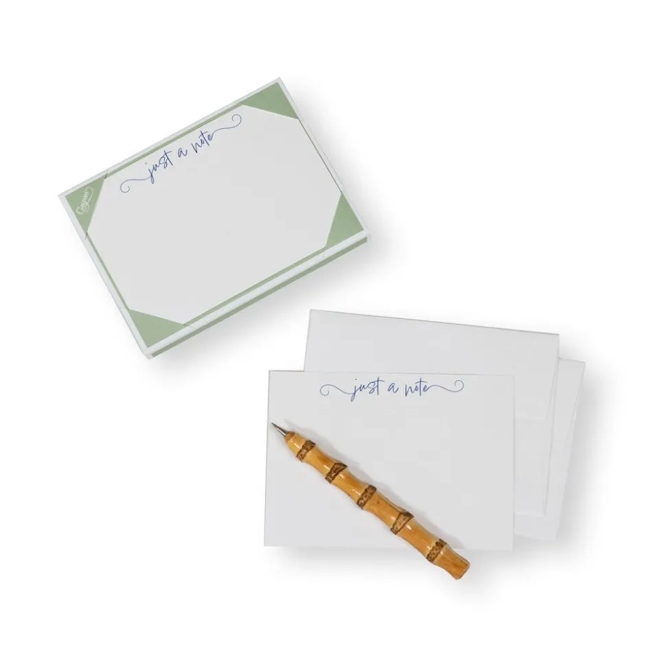 Just A Note Correspondence Cards - 12 Per Package