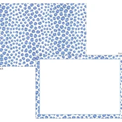 Just Spots Blue Correspondence Cards - 12 Card & Envelopes