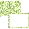 Just Spots Green Correspondence Cards - 12 Card & Envelopes