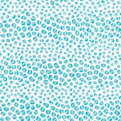 Just Spots Turquoise Gift Wrap - One 30" X 8' Roll