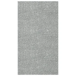 Jute Paper Linen Guest Towel Napkins in Charcoal - 12 Per Package