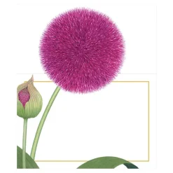 Karen's Alliums Place Cards Die Cut Package 8 In