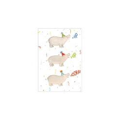 Kids Birthday - Set Of Six Greeting Cards And Envelopes