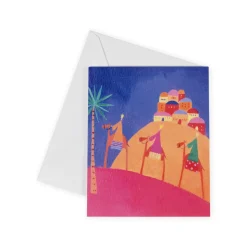 Kings on Camels Petite Boxed Christmas Cards - includes 15 cards & envelopes