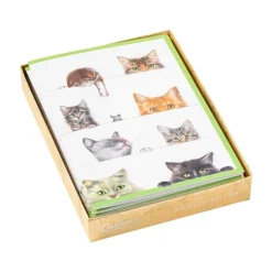 Kitties Boxed Note Cards - 8 Note Cards & 8 Envelopes