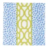 Knots And Spots Blue & Green Luncheon Napkins - 20 Per Package