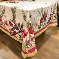 La Dolce Vita Cloth Tablecover in Sage & Lavender - 1 Tablecover