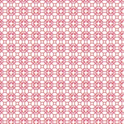 La Dolce Vita Kantha Quilt Fuchsia & Orange Table Covers - 1 Table Cover