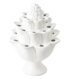 Large White Artichoke Tulipiere